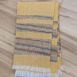 Mustard Yellow Autumn Scarf